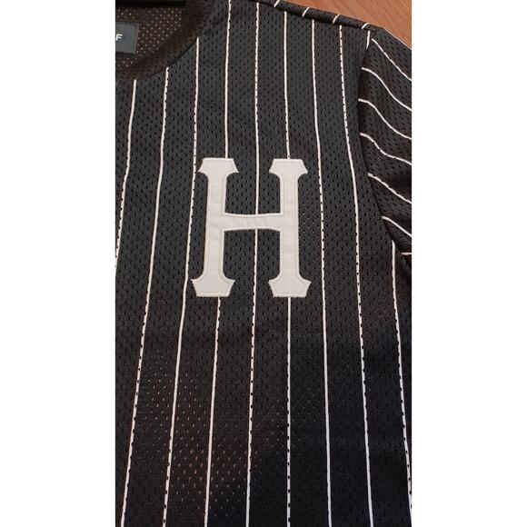 HUF Baseball Jersey WORLDWIDE COLLECTION sz:MEDIUM  EXCELLENT CONDITION - Picture 3 of 5